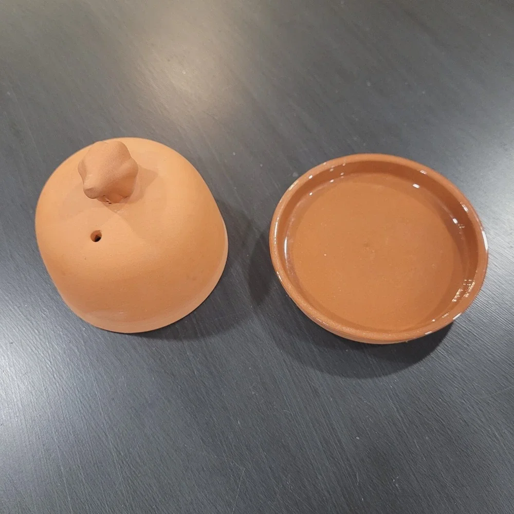 Garlic Baker Terra Cotta Vintage Boston Warehouse Cookware